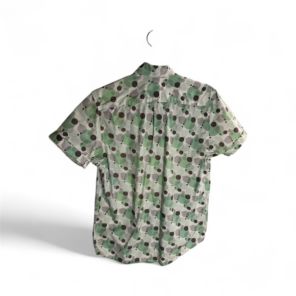 Kennington LTD California Mens Shirt Sz S Bubble Print Button Up Boho Festival - Picture 5 of 8